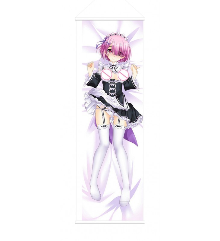 Ram ReZero Anime Wall Poster Banner Japanese Art