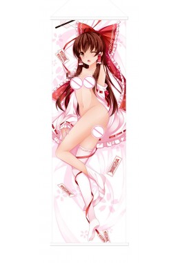 Reimu Touhou Project Anime Wall Poster Banner Japanese Art