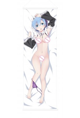 Rem Re Zero Anime Wall Poster Banner Japanese Art