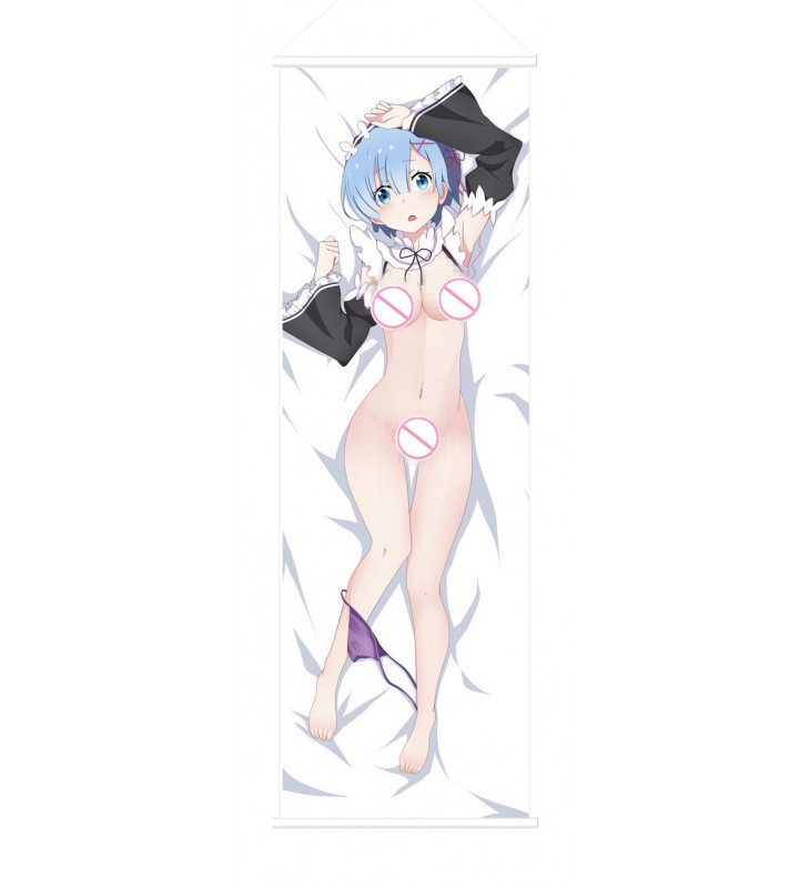 Rem Re Zero Anime Wall Poster Banner Japanese Art