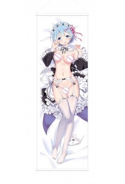 Rem Re Zero Anime Wall Poster Banner Japanese Art