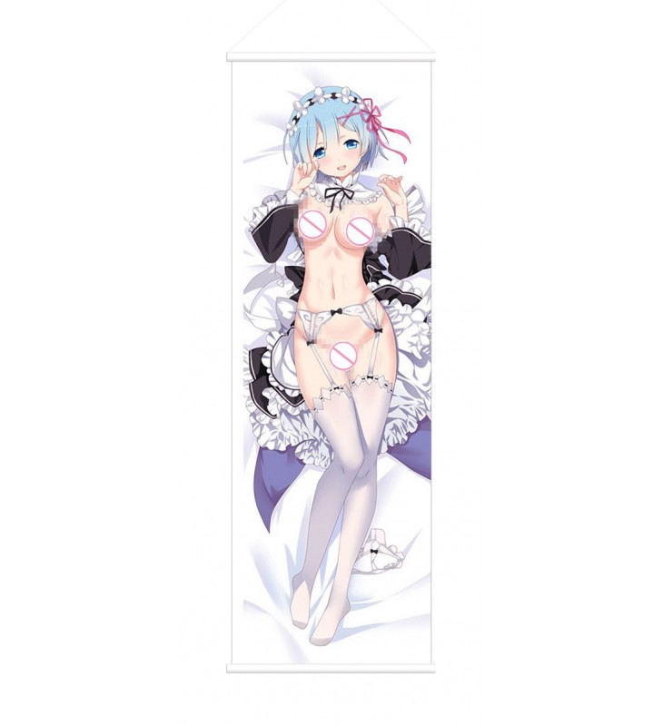 Rem Re Zero Anime Wall Poster Banner Japanese Art