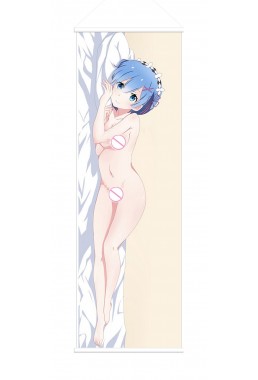 Rem Re Zero Anime Wall Poster Banner Japanese Art