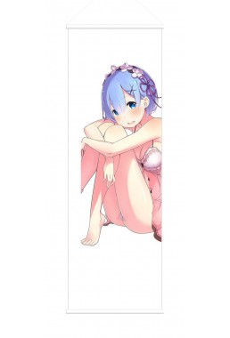 Rem Re Zero Anime Wall Poster Banner Japanese Art