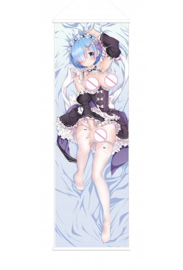 Rem Re Zero Anime Wall Poster Banner Japanese Art