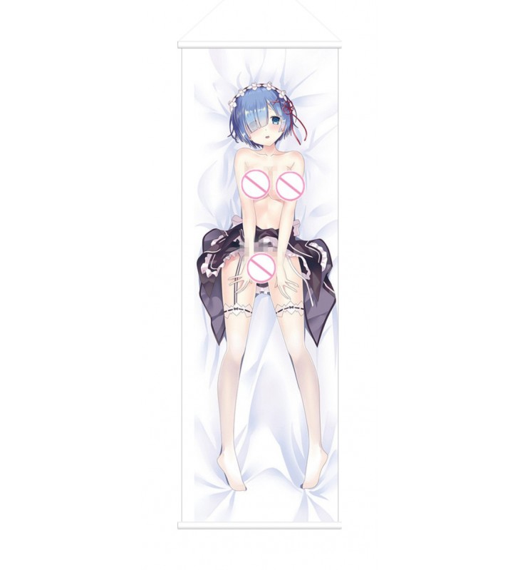 Rem Re Zero Anime Wall Poster Banner Japanese Art