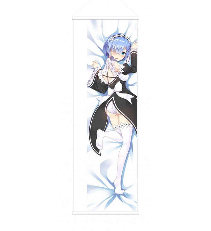 Rem Re Zero Anime Wall Poster Banner Japanese Art