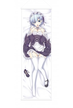 Rem Re Zero Anime Wall Poster Banner Japanese Art