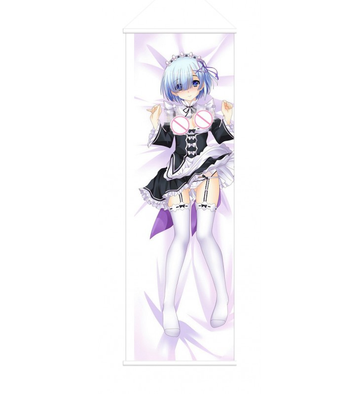 Rem ReZero Anime Wall Poster Banner Japanese Art