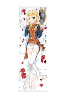 Rodney Warship Girls Scroll Painting Wall Picture Anime Wall Scroll Hanging Deco