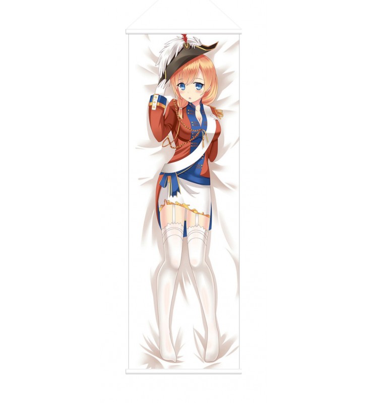 Rodney Warship Girls Anime Wall Poster Banner Japanese Art