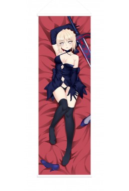 Saber Fate Anime Wall Poster Banner Japanese Art
