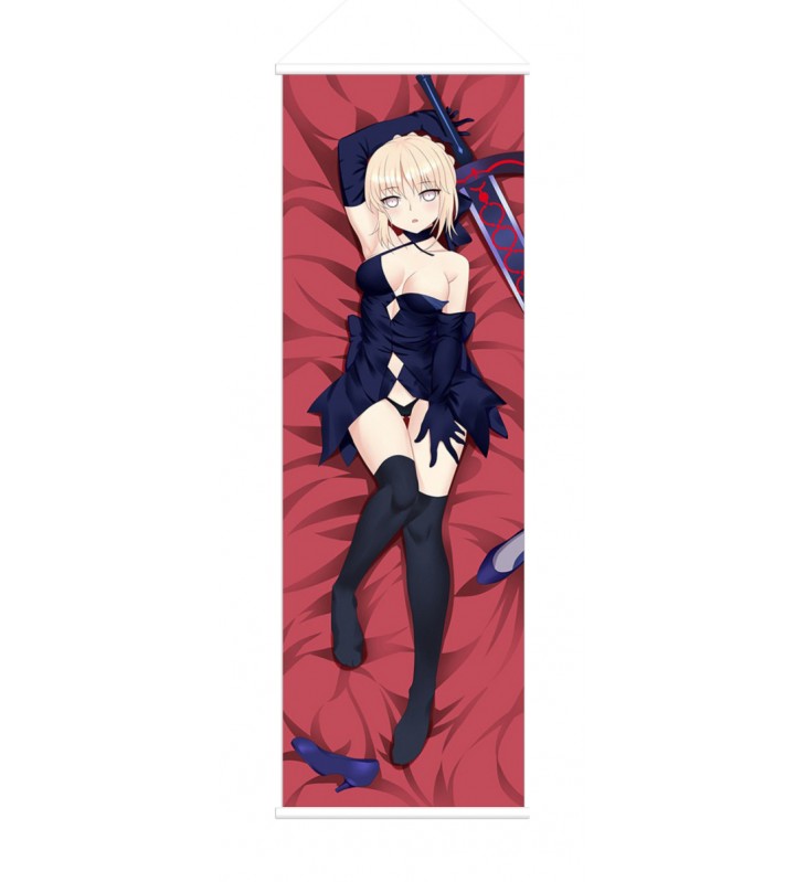 Saber Fate Anime Wall Poster Banner Japanese Art