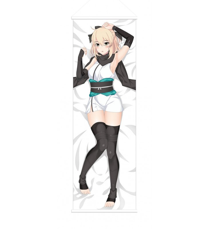 Saber Fate Anime Wall Poster Banner Japanese Art