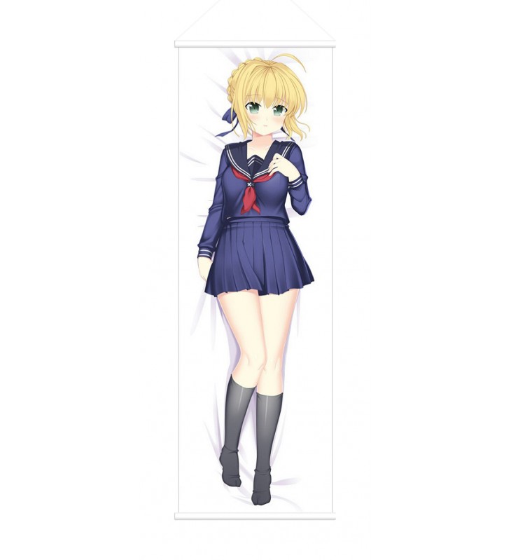 Saber Fate Anime Wall Poster Banner Japanese Art