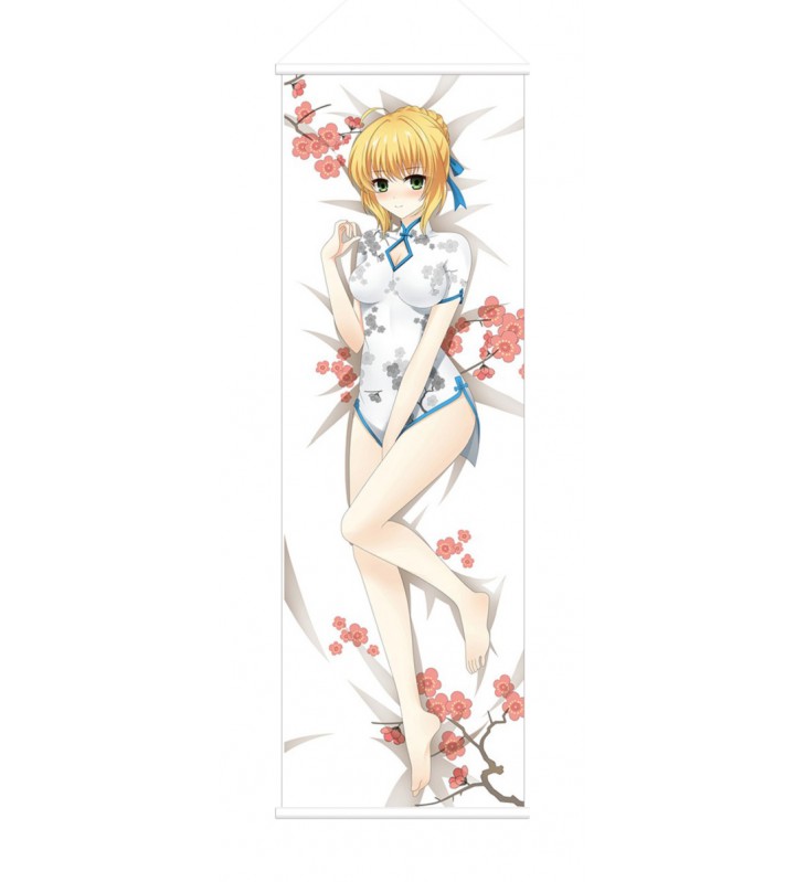 Saber Fate Stay Night Anime Wall Poster Banner Japanese Art