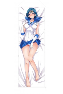 Sailor Mercury Ami Mizuno -Sailor Moon Anime Wall Poster Banner Japanese Art