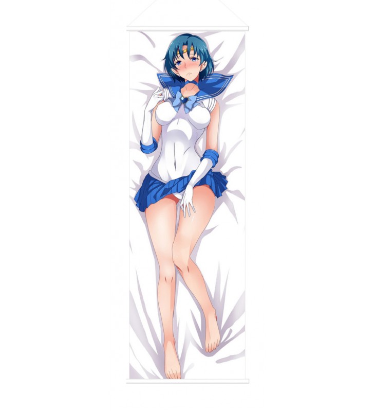 Sailor Mercury Ami Mizuno -Sailor Moon Anime Wall Poster Banner Japanese Art