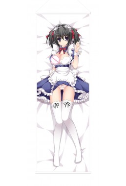 Sexy Maid Lady Scroll Painting Wall Picture Anime Wall Scroll Hanging Deco