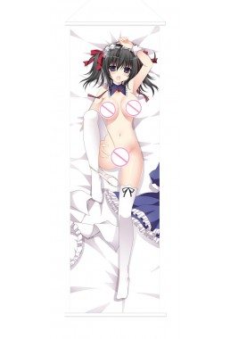 Sexy Maid Lady Japanese Anime Painting Home Decor Wall Scroll Posters