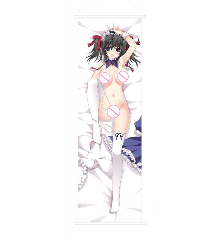 Sexy Maid Lady Japanese Anime Painting Home Decor Wall Scroll Posters