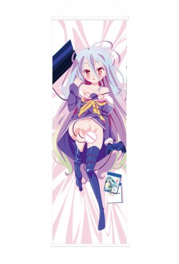 Shiro No Game No Life Anime Wall Poster Banner Japanese Art