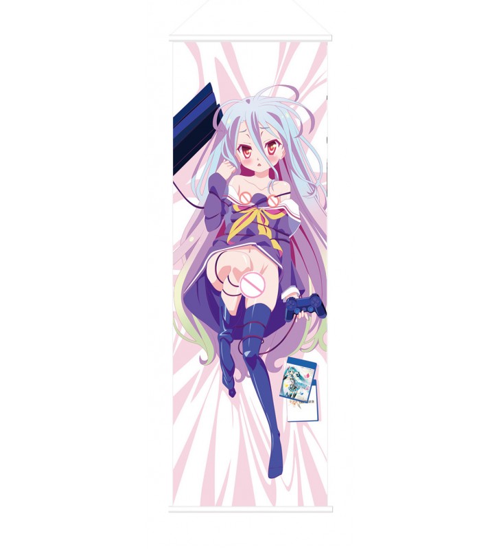 Shiro No Game No Life Anime Wall Poster Banner Japanese Art