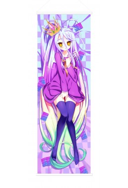 Shiro No Game No Life Anime Wall Poster Banner Japanese Art