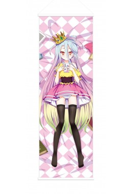 Shiro No Game No Life Anime Wall Poster Banner Japanese Art