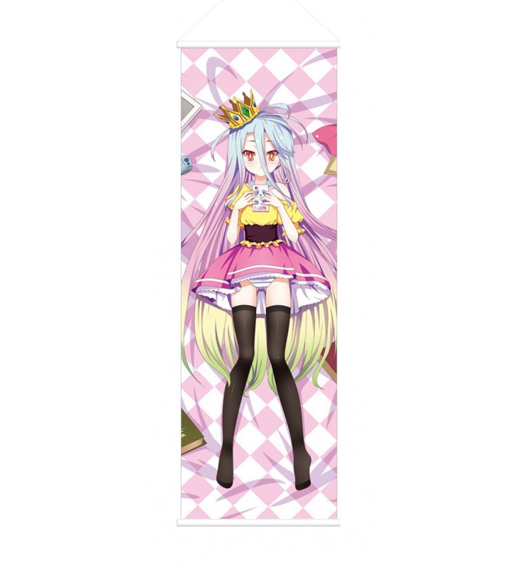 Shiro No Game No Life Anime Wall Poster Banner Japanese Art