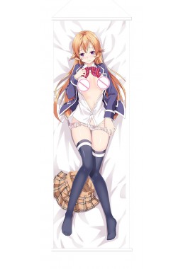 Shokugeki no Soma Erina Nakiri Scroll Painting Wall Picture Anime Wall Scroll Hanging Deco