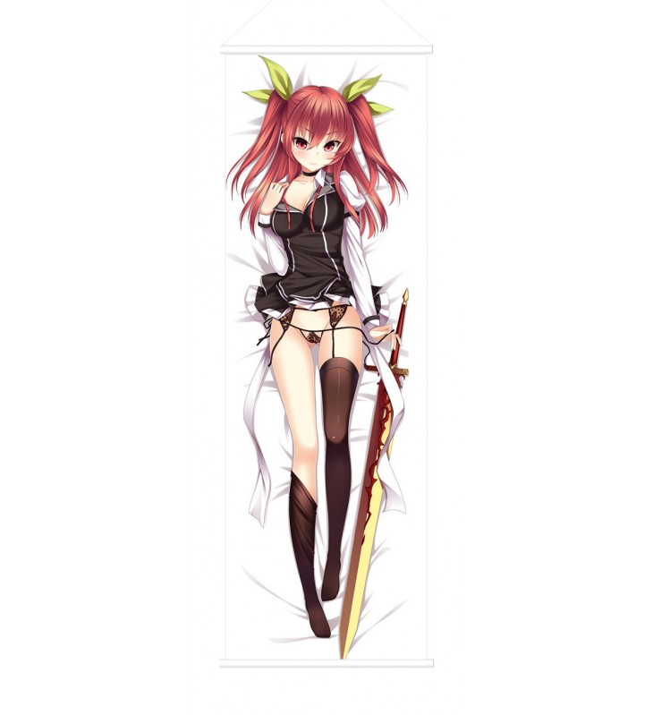 Stella Vermillion Rakudai Kishi no Calvary Scroll Painting Wall Picture Anime Wall Scroll Hanging Deco