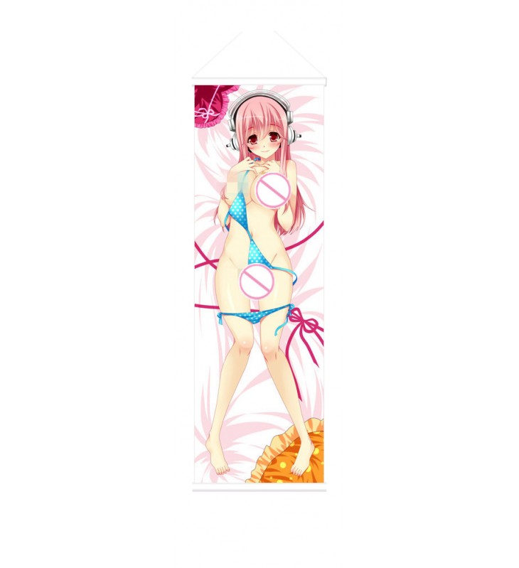 Super Sonico Anime Wall Poster Banner Japanese Art Super Sonico2