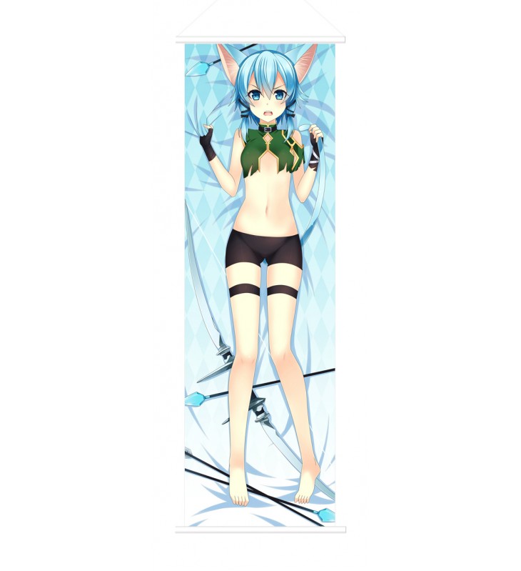 Sword Art Online Asada Shino Anime Wall Poster Banner Japanese Art