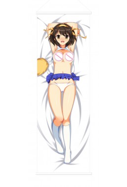 The Melancholy of Haruhi Suzumiya Scroll Painting Wall Picture Anime Wall Scroll Hanging Deco