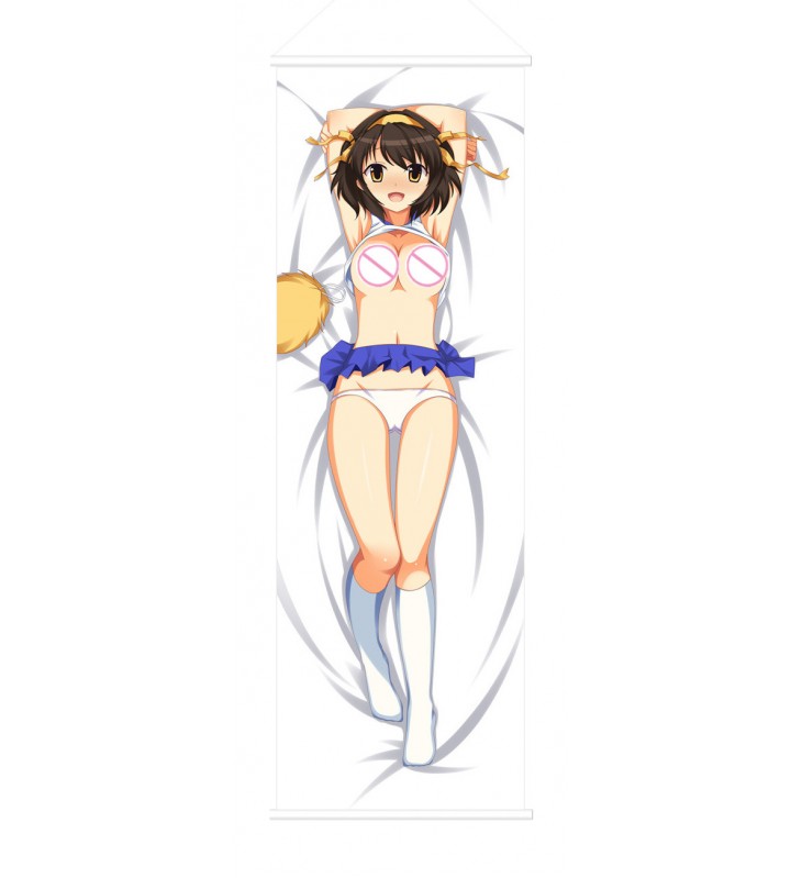 The Melancholy of Haruhi Suzumiya Scroll Painting Wall Picture Anime Wall Scroll Hanging Deco
