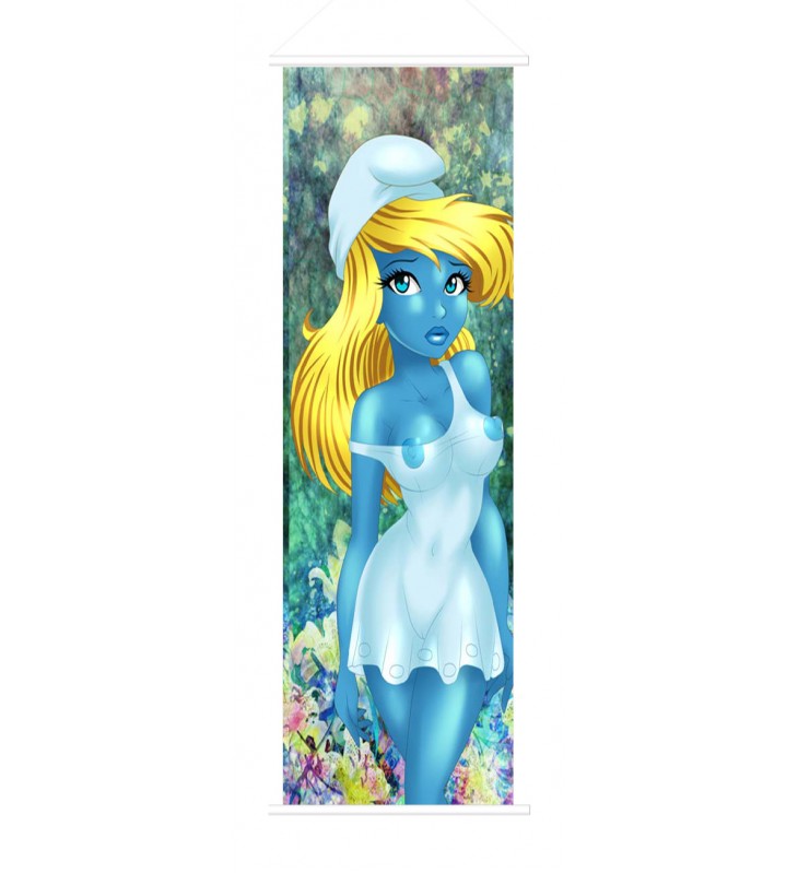The Smurf Anime Wall Poster Banner Japanese Art