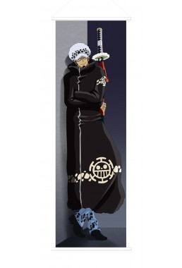 Trafalgar Law Shichibukai Anime Wall Poster Banner Japanese Art