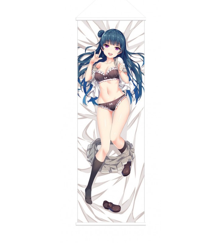 Tsushima Yoshiko Love Live! Sunshine Anime Wall Poster Banner Japanese Art