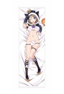 Watanabe You Love Live! Sunshine Anime Wall Poster Banner Japanese Art