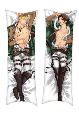 Attack on Titan Erwin Levi Anime Dakimakura Japanese Hug Body PillowCases