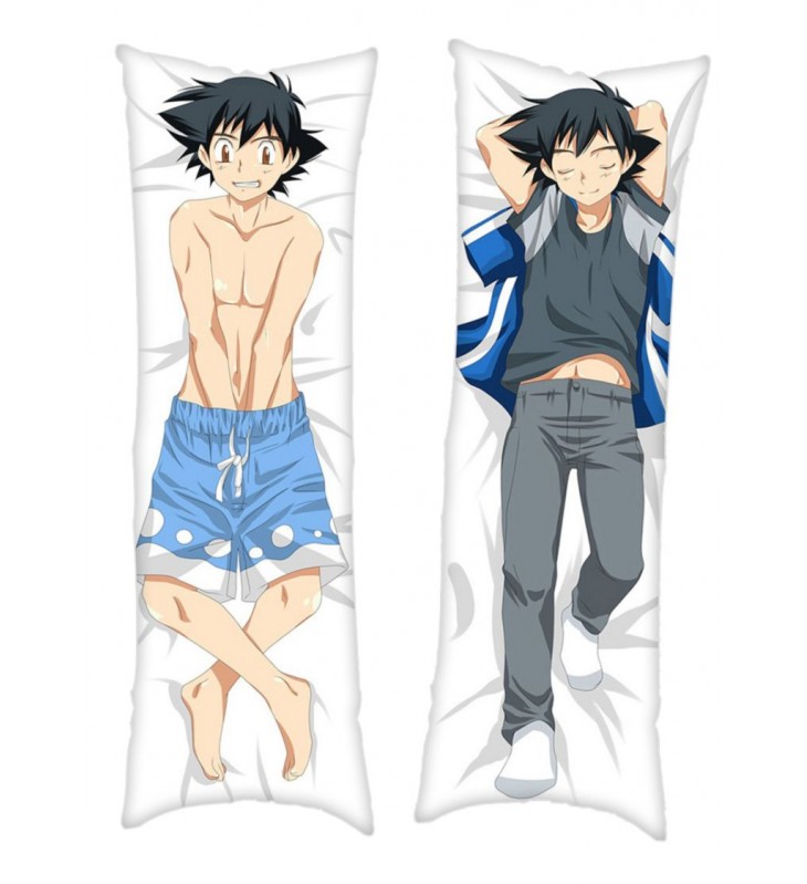 Ash Ketchum - Pokemon Male Anime Dakimakura Japanese Hug Body PillowCases