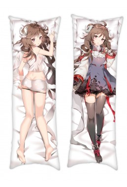 Arknights Eyjafjalla Anime Dakimakura Japanese Hug Body PillowCases