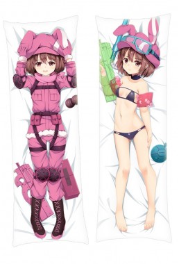 Kohiruimaki Karen Gun Gale Online Anime Dakimakura Japanese Hugging Body Pillow Cover