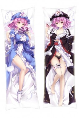 Yuyuko Saigyouji Touhou Project Anime Dakimakura Japanese Hugging Body Pillow Cover