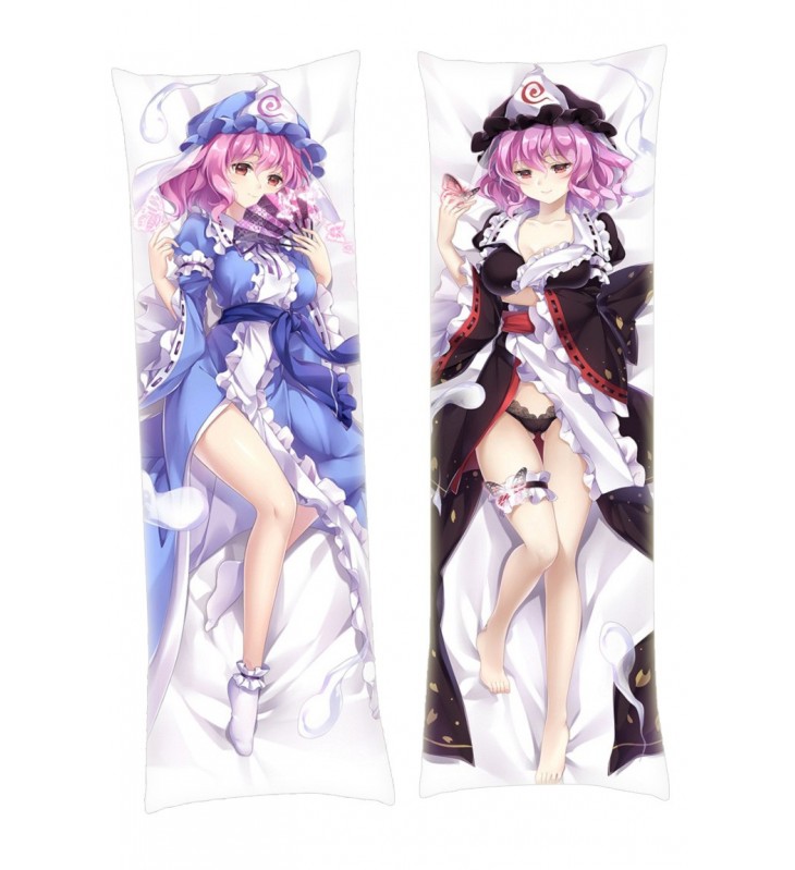 Yuyuko Saigyouji Touhou Project Anime Dakimakura Japanese Hugging Body Pillow Cover