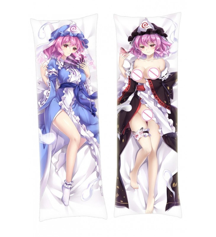 Yuyuko Saigyouji Touhou Project Anime Dakimakura Japanese Hugging Body Pillow Cover