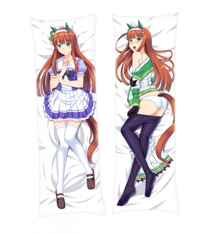 Silence Suzuka Pretty Derby Anime Dakimakura Japanese Hugging Body Pillow Cover