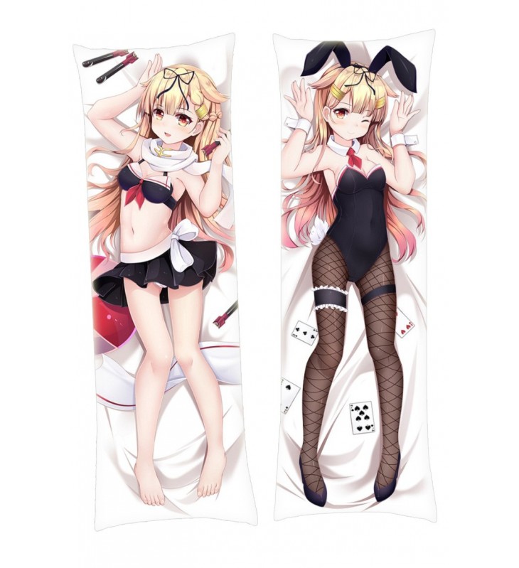 Yuudachi Kantai Collection Anime Dakimakura Japanese Hugging Body Pillow Cover