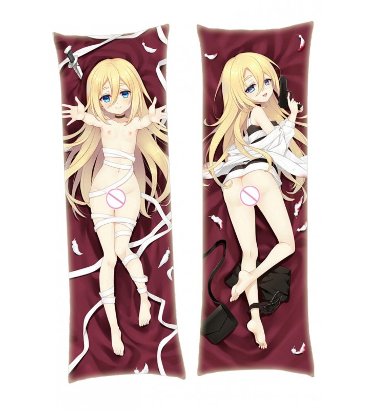 Rachel Gardner Angels of Death Anime Dakimakura Japanese Hugging Body Pillow Cover